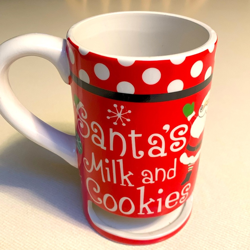 dei Christmas “Milk and Cookies” Mug